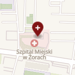 Miejskie Zakłady Opieki Zdrowotnej w Żorach on map