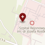 Szpital Rejonowy im. Dr Józefa Rostka w Raciborzu on map