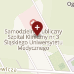 SPSK nr 1 im. prof. Stanisława Szyszko Śląskiego Uniwersytetu Medycznego w Katowicach na mapie
