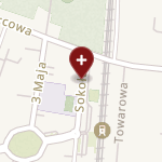 Rezonans Olkusz on map