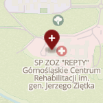 "Repty" Górnośląskie Centrum Rehabilitacji im. Gen. Jerzego Ziętka on map