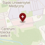 Uniwersyteckie Centrum Kliniczne im. prof. K. Gibińskiego Śląskiego Uniwersytetu Medycznego w Katowicach na mapie