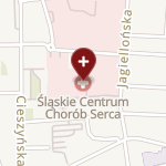 Śląskie Centrum Chorób Serca w Zabrzu na mapie