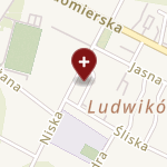 NZOZ "Omega" w Ostrowcu Świętokrzyskim on map