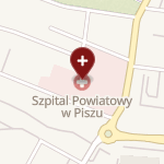 SPZOZ - Szpital Powiatowy w Piszu on map