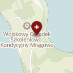 Sekcja Medyczna Wojskowego Ośrodka Szkoleniowo-Kondycyjnego Mrągowo na mapie