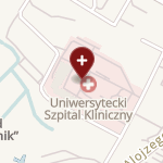Uniwersytecki Szpital Kliniczny w Olsztynie na mapie