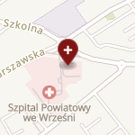 Szpital Powiatowy we Wrześni on map