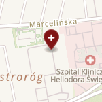 Uniwersytecki Szpital Kliniczny w Poznaniu na mapie
