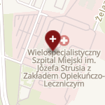 Wielospecjalistyczny Szpital Miejski im. Józefa Strusia w Poznaniu na mapie