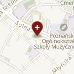 Wojskowa Specjalistyczna Przychodnia Lekarska w Poznaniu on map