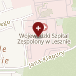 Wojewódzki Szpital Zespolony w Lesznie na mapie