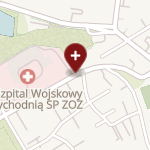 109 Szpital Wojskowy z Przychodnią - SPZOZ on map