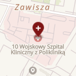 10 Wojskowy Szpital Kliniczny z Polikliniką - SPZOZ w Bydgoszczy on map