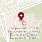 Wojewódzki Szpital Zespolony im. L. Rydygiera w Toruniu na mapie