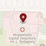 Wojewódzki Szpital Zespolony im. L. Rydygiera w Toruniu na mapie