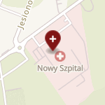 Nowy Szpital na mapie