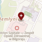 Arion Szpitale na mapie