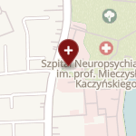 Szpital Neuropsychiatryczny im. prof. Mieczysława Kaczyńskiego SPZOZ w Lublinie na mapie