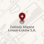 Przyzakładowa Przychodnia Medycyny Pracy przy Zakładach Mięsnych "Łmeat-Łuków" w Łukowie on map