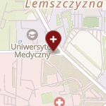 Uniwersytecki Szpital Dziecięcy w Lublinie na mapie