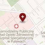 SPZOZ w Puławach on map