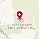 Nowy Szpital w Szprotawie na mapie