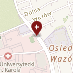 Szpital Uniwersytecki Imienia Karola Marcinkowskiego w Zielonej Górze na mapie