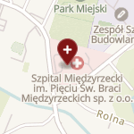 Szpital Międzyrzecki na mapie