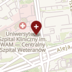 SPZOZ Uniwersytecki Szpital Kliniczny nr 2 Uniwersytetu Medycznego w Łodzi na mapie