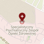 Specjalistyczny Psychiatryczny Zespół Opieki Zdrowotnej w Łodzi on map