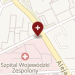 Wojewódzki Szpital Zespolony im. Stanisława Rybickiego w Skierniewicach na mapie