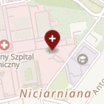 SPZOZ Centralny Szpital Kliniczny Uniwersytetu Medycznego w Łodzi na mapie