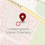 Uniwersytecki Szpital Dziecięcy w Krakowie na mapie