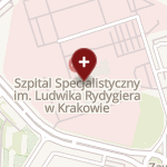 Centrum Radioterapii Amethyst w Krakowie na mapie