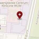 Centrum Medyczne Warszawskiego Uniwersytetu Medycznego on map