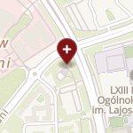 Warszawski Szpital Południowy na mapie