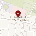 SPZOZ w Siedlcach on map