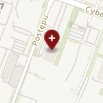 Universal Diagnostic Center on map