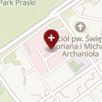 Szpital Praski P. W. Przemienienia Pańskiego na mapie