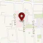 Szpital Czerniakowski na mapie