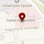 Szpital Wojewódzki w Opolu na mapie