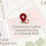 SPZZOZ Powiatowy Szpital Specjalistyczny w Stalowej Woli na mapie